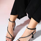 Almeria - Black High Heel Evening Shoe (Women)