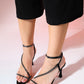 Almeria - Black High Heel Evening Shoe (Women)