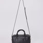 Sara Black Structured Mini Bag - Fw25-0004