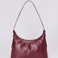 Elena Hobo Shoulder Bag - Burgundy Fw25-0008