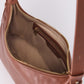 Elena Hobo Shoulder Bag - Cognac Brown Fw25-0009