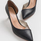 Vera Black Pointed Toe Pump (Women)