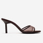 Monroe - Brown Stiletto Heel Mule (Women)