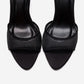 Monroe - Black Stiletto Heel Mule (Women)