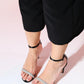 Muiza - Black Platform Heel Dress Shoe (Women)