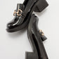 Sono - Black Patent Heeled Shoe (Women)