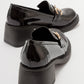 Sono - Black Patent Heeled Shoe (Women)