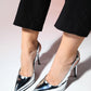 Santa - Silver Mirror Pointed Toe Platform Heel (Women)