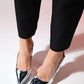Santa - Silver Mirror Pointed Toe Platform Heel (Women)