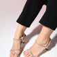 Jasper - Beige Embellished Dress Shoe (Women)
