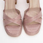 Lello - Pink Striped Platform Heel Shoe (Women)