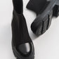Bendis - Black Scuba Boot (Women)
