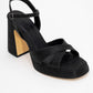 Lello - Black Striped Platform Heel Shoe (Women)