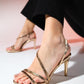 Nuevo - Rose Embellished Heeled Evening Shoe (Women)