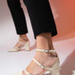 Bein - Beige Block Heel Pump (Women)