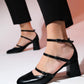 Bein - Black Block Heel Shoe (Women)