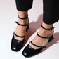 Bein - Black Block Heel Shoe (Women)