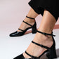 Bein - Black Block Heel Shoe (Women)