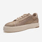 BERINA - Beige Embellished Sneaker (Women)