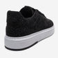 BERINA - Black Studded Casual Sneaker (Women)