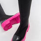Bella Black & Fuchsia Scuba Boot (Women)