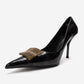 DEXEN - Black Stiletto Pump (Women)