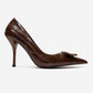 DEXEN - Brown Stiletto Pump (Women)