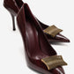 DEXEN - Burgundy Stiletto Pump (Women)