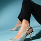 Juan - Beige Satin Dress Shoe (Women)