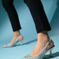 Juan - Beige Satin Dress Shoe (Women)