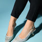 Juan - Beige Satin Dress Shoe (Women)