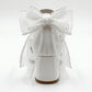 Floraya Opentoe Bow Detail Block Heel Bridal Sandals