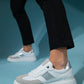 Beice - White Gray Athletic Sneaker (Women)