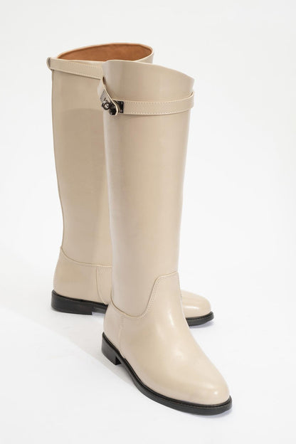 Yoko Riding Boot Beige
