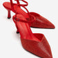 NIVORA - Red Stiletto Pump (Women)
