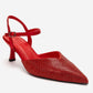 NIVORA - Red Stiletto Pump (Women)
