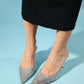 Know - Pearl Jeweled Transparent High Heel Evening Shoe (Women)