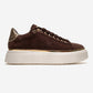 BORENA - Mocha Platform Sneaker (Women)