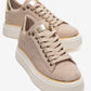 BORENA - Beige Platform Sneaker (Women)