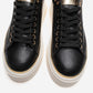 BORENA - Black Platform Sneaker (Women)