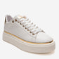 BORENA - White Platform Sneaker (Women)