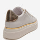 BORENA - White Platform Sneaker (Women)