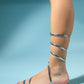 Oita - Silver Spiral Sandal (Women)
