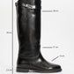 Yoko Black Riding Boot (Women)