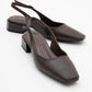 State - Brown Heeled Shoe (Women)
