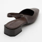State - Brown Heeled Shoe (Women)