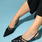March - Black Slim Heel Pump (Women)
