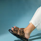 Zley Leopard Buckle Sandal (Women)