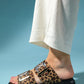 Zley Leopard Buckle Sandal (Women)