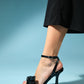 Pila - Black Heeled Shoe (Women)